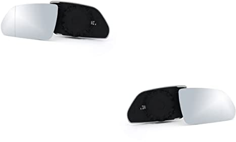 Johns, Spiegelglas Außenspiegel Glas passend für VW Polo 02 9N 04/05-12/09 Set Lin. Re.