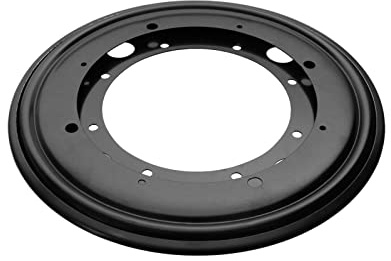 Drehteller Schwarz in 5 Größen zum auswählen von 138-354mm (230mm)