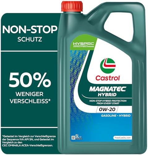 Castrol MAGNATEC Hybrid 0W-20 Motoröl, 5L