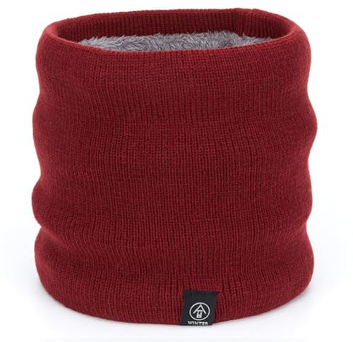 HGDGears Winter Halsschlauch Herren und Damen,Loop Schal Gesichtsmaske,Winddichte Kreisschlaufenschals Fleece Schal Schlauchtuch für Sport Outdoor Fahrrad Ski Joggen