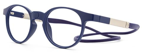 DIDINSKY Magnetische Lesebrille mit flexiblem Nackenband | Uffizi Blau +2.5