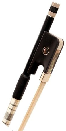 Professioneller Geigenbogen Geigenbogen aus Kohlefaser Carbon natürliches Schachtelhalmhaar Übungsgeigenbogen Bratschenbogen(4/4)