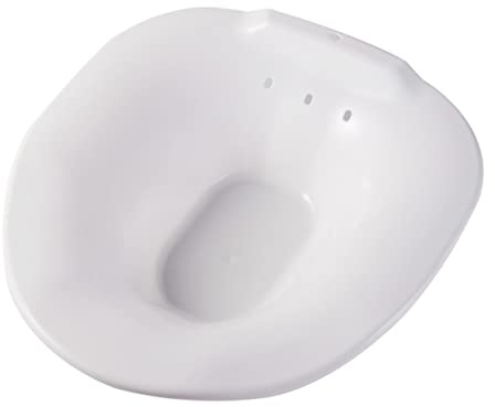 TOYZFRIENDY Sitzbadbecken Für Schwangere Und Hämorrhoidenpatienten Mit Überlaufschutz Aus Hochwertigen Materialien Für Intimreinigung Und Comfort