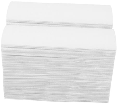 CONGARTENO 2er Pack Pack Weiche Reißfeste Papierhandtücher für und Badezimmer Saugfähige Falthandtücher Geeignet für Handtuchspender in Hotels und Restaurants pro Packung