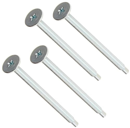 4PCS Under Cabinet Microwave Mounting Kit, Universal Microwave Mounting Bolts Replacement for Samsung, GE, Whirlpool, Kenmore, Maytag Microwaves, Microwave Cabinet Mounting Kit