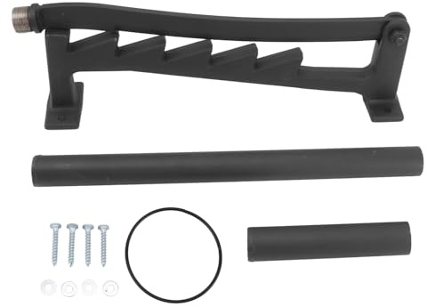 Wall Mounted Firewood Splitter, High Carbon Steel, 17.3 Inch, Detachable - Durable Lever Design, Safe and Efficient for Indoor and Outdoor Use
