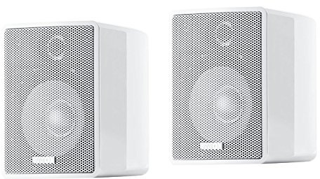 Canton Plus MX.3 2-Wege Regallautsprecher, 40/70 Watt, weiß hochglanz (Paar)