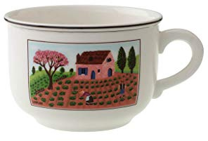 Villeroy & Boch Design Naif Tasse, 420 ml, Höhe: 7,3 cm, Premium Porzellan, Bunt