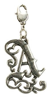 Alpenflüstern Anhänger Trachten-Buchstabe A fürs Charivari antik-Silber-Farben AAH129