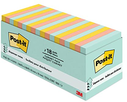 Post-it Anteckningssk p paket i Marseille-f rger