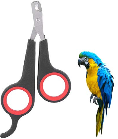 GOTOTOP Haustier Nagelknipser für Kleintiere, Nagelknipser und Klauenschneider Pflege-Tool für Vögel Papageien Kätzchen Kaninchen | Präzise Klinge für sicheres Krallenschneiden, ergonomischer Griff für festen Halt, kompakte Größe für Vögel, Kaninchen, Kätzc