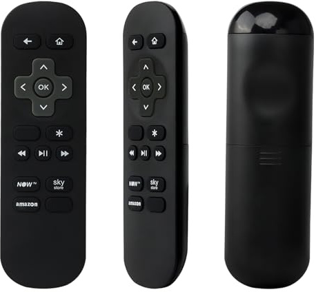 Telecomando di ricambio adatto per Now TV Smart Box 4200SK 4201SK 4500SK 2400SK, compatibile con ITV Player Set-Top Box Controller