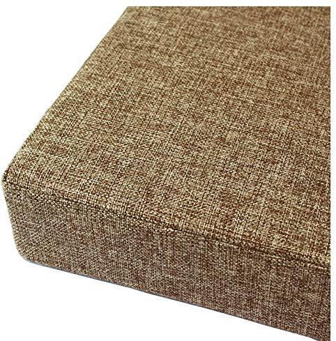 XCYYBB Bankauflage Auflage Weiche Sonnenliege Möbel Sitzpolster Sofakissen Bank Sitzkissen Polster Sitzpolster Garten-Bank Bankkissen Bankpolster Gartenbank Auflage -Braun 200x40x5cm(79x16x2in)