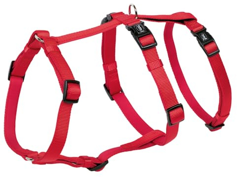 Nobby 80416-01 Sicherheitsgeschirr Turva rot Hals: 34-48 cm, Brust: 40-65 cm, B: 15 mm