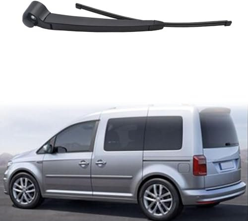 DUROD Auto Heckscheibenwischer für VW Caddy 2k 2004-2016, Heckscheiben Wischer Gummi Reinigungsfenster Ersatzteile