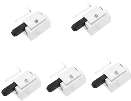 Gadpiparty 5piezas De Ángulo Recto Para Carpintería Herramienta De Corte Para Cerraduras De Puerta Metálico De Alta y Resistencia Para De Bisagras y Ranuras