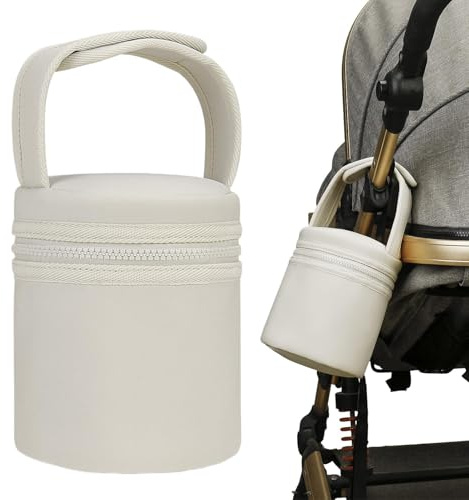 Breast Milk Storage Cooler | Bottle Cooler Bag - Breast Milk Chiller With Detachable Strap, Insulated Bottle Bags Fits 2 Large 8oz Bottles For Nursing Mom Daycare
