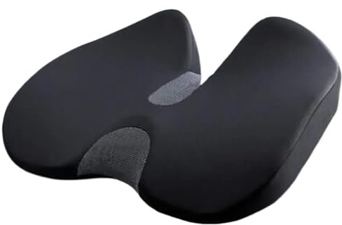 EHYSYN Cojín de Asiento Cojín ortopédico de Espuma viscoelástica para próstata, coxis, ciática, Alivio del Dolor, Silla cómoda, Asiento de Coche Cojín para coxis(H)