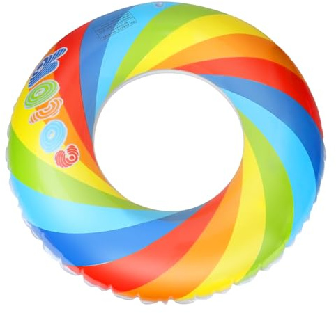 Schwimmring Kinder 3-6 Jahre, Schwimmreifen Kinder Sicherer, Aufblasbarer Schwimmringe, Klein Swimming Ring, Pool Spielzeug für Sommerpool und Strand Party für Junge Mädchen(62cm)(Windmühle)