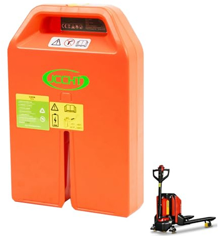 JCCHT Batterie LiFePO4 48 V 20 Ah/Batterie de Remplacement 24 V 20 Ah / 36 Ah pour transpalette électrique (kit de Rechange PTE15N),24v20ah