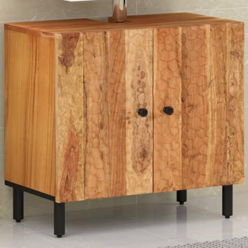 Generico Mobile Lavabo da Bagno 62x33x58cm in Legno Massello di Acacia,Componenti di arredo Bagno,356874