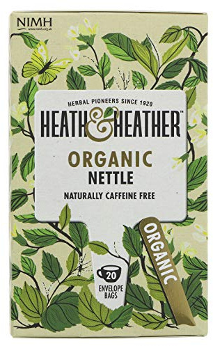 Heath & Heather Nettle Tea Bags (Pack of 6, Total 120)