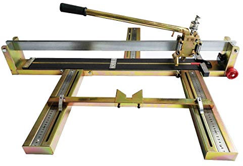 KATSU Tagliapiastrelle Manuale 800mm Guida Laser ad Alta Precisione Robusta Base Solida con Ruote per Ceramica e Porcellana Tagliapiastrelle per Pavimenti e Rivestimenti 347738