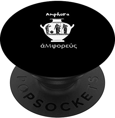 Vaso greco antica anfora romana PopSockets PopGrip Intercambiabile
