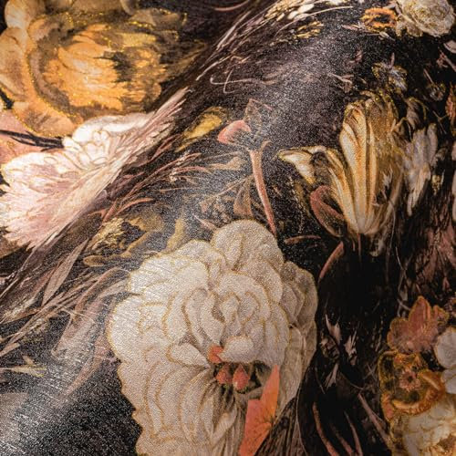 A.S. Création Blumentapete Gelb Orange THE BOS 388212 Vliestapete Tapete Floral 10,05 m x 0,53 m Made in Germany