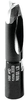 1 Stück 5/6/8/10 mm Spezial Domino DF500 Fräser Nut- und Zapfenschneider für Holzbearbeitung, Wolframstahl-Fräser (10 mm)