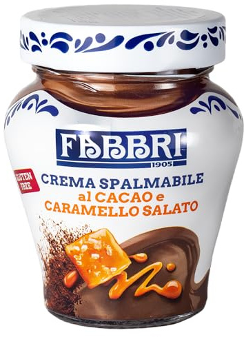 Fabbri Crema Spalmabile Cacao Caramello Salato 200g