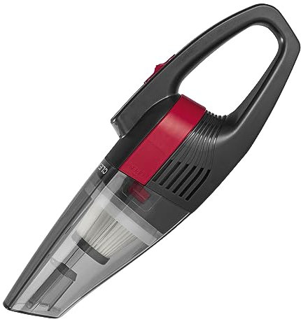 CLEANmaxx Aspiratore portatile a batteria | Aspiratore a batteria per interni | Ideale per la pulizia dell'auto grazie alla potente potenza di aspirazione e al design senza sacchetto
