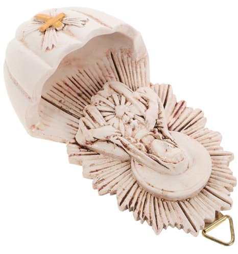 Alipis Fontana Santa Resina Per Decorazione Da Parete Per Ingressi Di e Famiglie Perfetta Per Comunioni e Cresime Decorazione Religiosa Cattolica