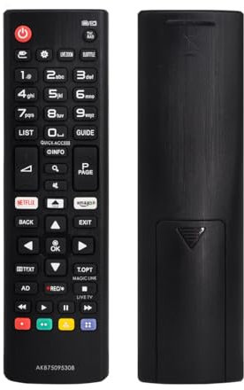 Davilis® Telecomando Universale LG per Smart TV LCD QLED LED HDTV 3D 4K Compatibile solo con tutti i Televisori Originali LG - Non Serve Programmazione