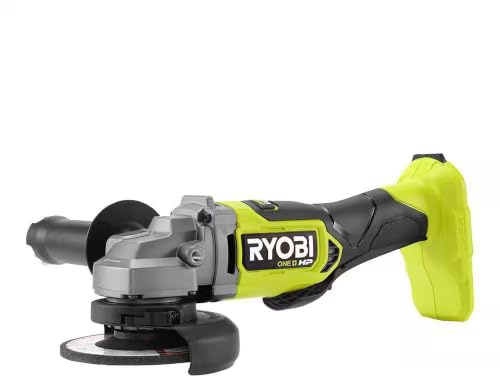 RYOBI 18V ONE+ HP Brushless 4-1/2 in. Angle Grinder, Corded Performance, 210 Cuts per Charge