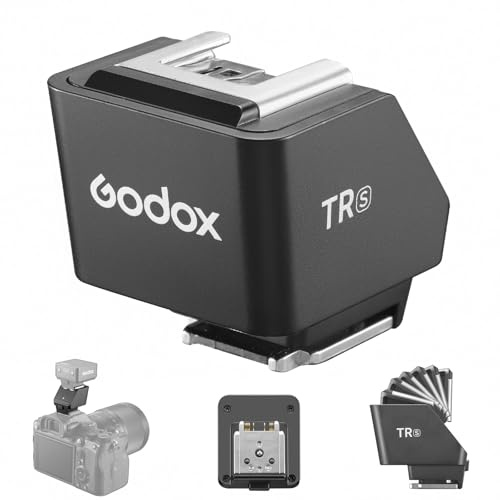 Godox TR-S TTL Hot Shoe Riser Slitta Calda Supporto per Fotocamere Sony, Compatibile con Mini Flash iT20 S, iT22 S e iT30Pro S Alza l'altezza del flash riducendo l'ombra dell'obiettivo