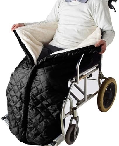 Rrlihjgu Manta para Usuarios de Silla de Ruedas | Accesorios para el Abrigo de Pies y Piernas | Manta de Invierno Que Proporciona Calor - para Adultos Mayores y Pacientes con Movilidad Reducida en