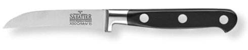 RICHARDSON SHEFFIELD V SABATIER Schälmesser | 8,3 cm långt blad | gehärteter Klingenstahl | Kunststoffgriff | sinnesfrid och extrem njutning | Prof. Messer | Universalmesser