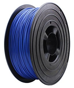 3D Filament 1kg B-Ware Filament Rolle in verschiedenen Farben Rot Gold Silber Grün Blau Braun Lila Violett Beige (Blau (B-Ware))
