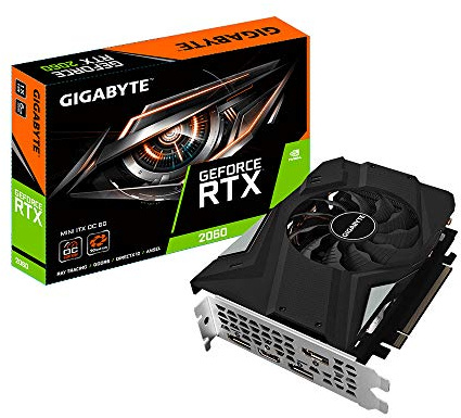 Gigabyte GV-N2060IXOC-6GD GeForce RTX 2060 6 GB GDDR6 - Tarjeta gráfica (GeForce RTX 2060, 6 GB, GDDR6, 192 bit, 7680 x 4320 Pixeles, PCI Express x16 3.0)