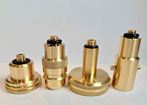 LPG GPL Adapter Tankadapter Set M10 Euronozzle, ACME, Dish, Bajonett 10mm