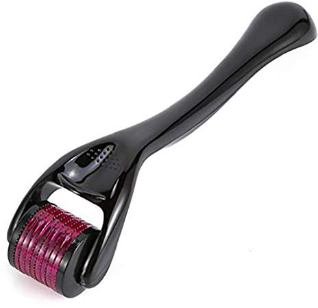 linjunddd 1pc Premium-Derma Roller 0.25mm Microneedle Roller Gesichtsrollen 540 Titan Mikro-Nadel Kosmetik-schönheits-Werkzeug Nadelung Instrument Für Face (0,25 Mm) Stilvolles Geschenk Für Frauen