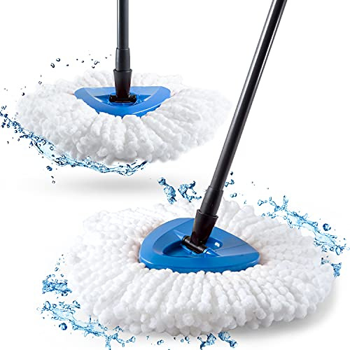 BEIGOLD® Set di 2 testine di ricambio per Vileda EasyWring & Clean, extra resistenti, con struttura extra spessa e morbida per risultati di pulizia particolarmente puliti
