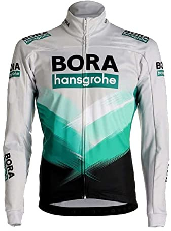 HOMTOL Fahrradjacke Herren Winter Thermo Softshelljacke Winddichte Wasserdicht Winterjacke Atmungsaktiv Radjacke MTB