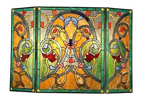 Kaminschirme, 3 Stück, zusammenklappbar, 111,8 x 71,1 x 0,45 cm, Kaminschirm, Flache Kaminschirme, dekorativ
