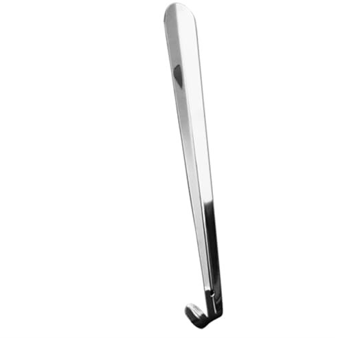 SPXTOM Chausse-Pied à Long Manche en Acier Inoxydable, Chausse-Pieds faciles à Porter, cuillères d'aide à Chaussures paresseuses, for Hommes, Personnes âgées, Femmes, Enfants, Grossesse(80cm)
