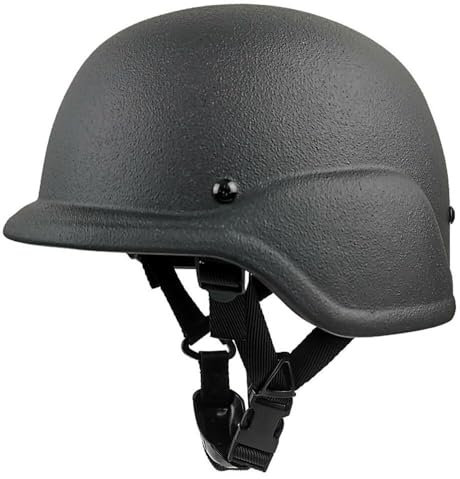 TS TAC-SKY Militärischer Ballistischer Helm Mit Stoßregulierung, Level 3 M88 Kampfhelm Ballistischer Helm Aus Polyethylen(BKA)