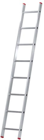 XTRA Scala singola in alluminio 8 gradini