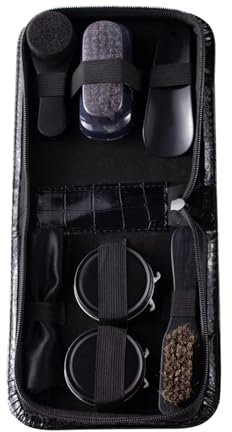 Amagogo Shoe Care Kit for Leather Shoes & Boots for Men Women Cleaner Shoe Shine Kit