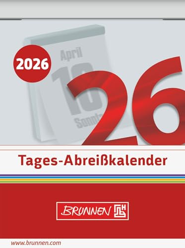 BRUNNEN Abreißkalender 2026 Nr. 2 | 53,6×71 mm